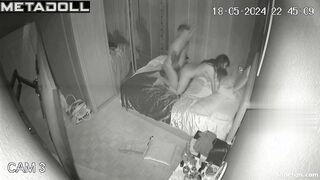 Mature Spanish couple fucks hard in their bed
