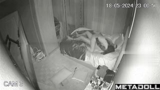 Mature Spanish couple fucks hard in their bed