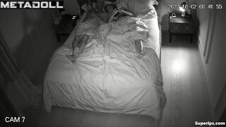 Italian married couple fucks in their bed