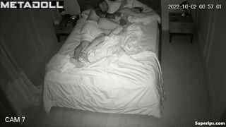 Italian married couple fucks in their bed