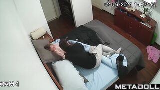 Skinny Israeli blonde mom fucks with her boss recording