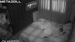 Naked British blonde mature mom gets fucked in doggy style hidden IP camera