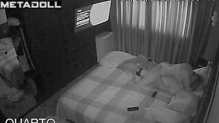 Naked British blonde mature mom gets fucked in doggy style hidden IP camera