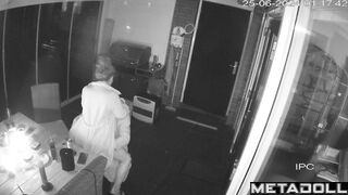 Perverse New Zealander blonde mature mom fucks with her boss spy cam record