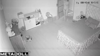 Real Romanian mature couple having sex wildly in their bed