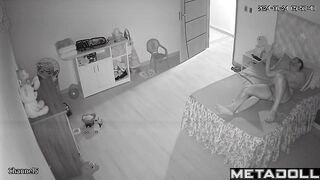 Real Romanian mature couple having sex wildly in their bed