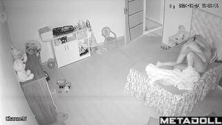 Real Romanian mature couple having sex wildly in their bed