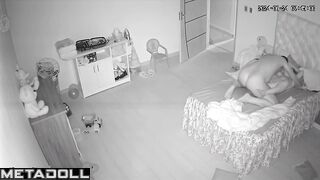 Real Romanian mature couple having sex wildly in their bed