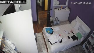 Slut English brunette doctor with big tits in dirty panties
