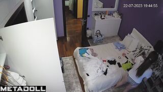 Slut English brunette doctor with big tits in dirty panties