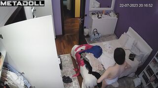 Slut English brunette doctor with big tits in dirty panties