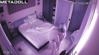 Chunky Swedish blonde mature mom screams with pleasure hidden IP camera