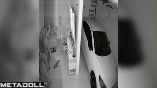 Busty Estonian brunette mother  hidden camera