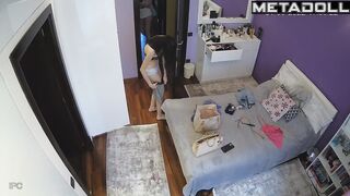 Amazing New Zealander brunette woman with big ass in sexy panties