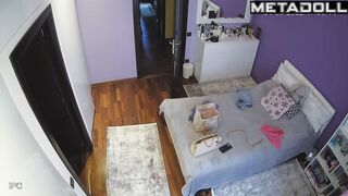 Amazing New Zealander brunette woman with big ass in sexy panties