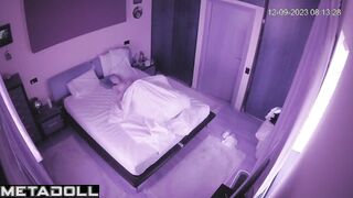 Young lovers having sex brutally hidden cam
