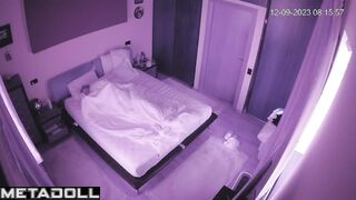Young lovers having sex brutally hidden cam