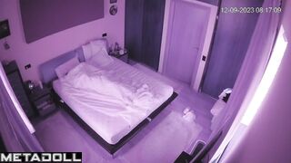 Young lovers having sex brutally hidden cam