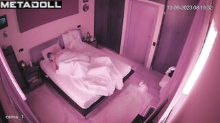 Young lovers having sex brutally hidden cam
