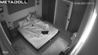 Single Danish blonde wife gives her husband a blowjob hidden camera