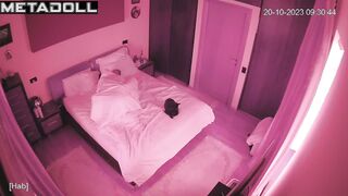 Naked British blonde mature wife is fucked on the floor recording