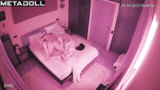 Naked British blonde mature wife is fucked on the floor recording