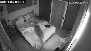 Naughty German blonde mom fucks her ex-husband