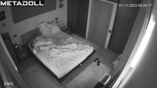 Amazing ass Italian blonde woman rides her boyfriend spy cam record