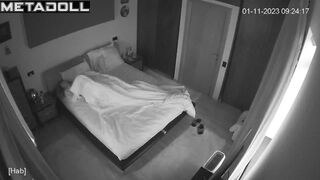Amazing ass Italian blonde woman rides her boyfriend spy cam record