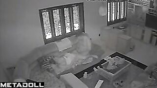Real Estonian new couple fuck before going to sleep HD