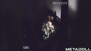 Tattooed English blonde mom gets fucked to orgasm voyeur cam