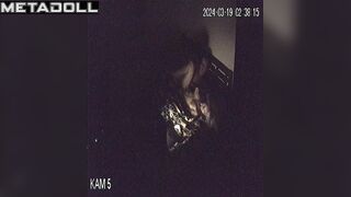 Tattooed English blonde mom gets fucked to orgasm voyeur cam