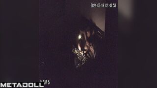 Tattooed English blonde mom gets fucked to orgasm voyeur cam