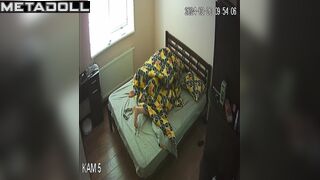 Cheating Swiss blonde student girl gets fucked in doggy style hidden IP camera