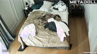 European blonde milf masturbates with her vibrator