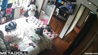 Big ass Latina girl gets fucked hard on her bed