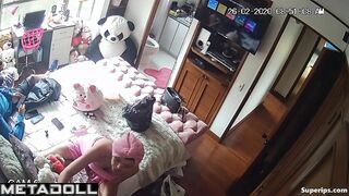 Big ass Latina girl gets fucked hard on her bed