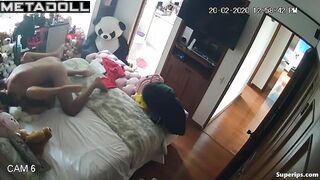 Brunette Latina girl gets fucked in lingerie