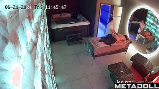 Mature woman receives a massage from a young girl