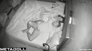 European married couple fucks in their sleep