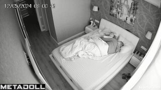 Petite European woman gets fucked in her sleep