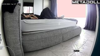 Beautiful Polish dirty couple having sex in the bedroom