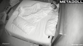 Mature European couple fucks in their sleep