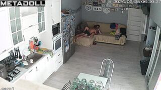 Fat Estonian brunette mature mom gets creampied hidden IP cam