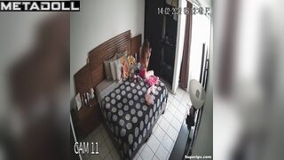 Cute busty girl takes sexy pictures