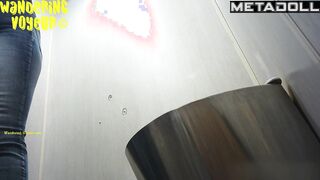 Wandering Voyeur - Public Toilet-253