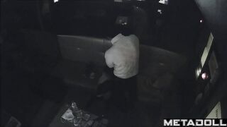 Korean teenage couple has sex in a karaoke room
