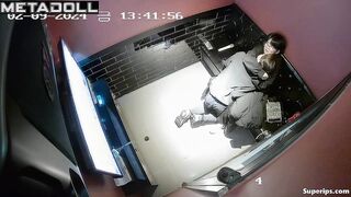 Japanese college couple fucks in karaoke