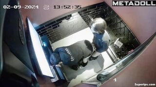 Japanese college couple fucks in karaoke