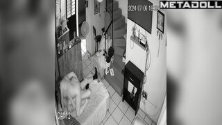 Chunky Russian brunette wife fucks a stranger voyeur cam